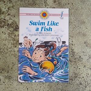 Swim Like a Fish Level 1 Reader Children's Book Homeschool Classroom Preschool